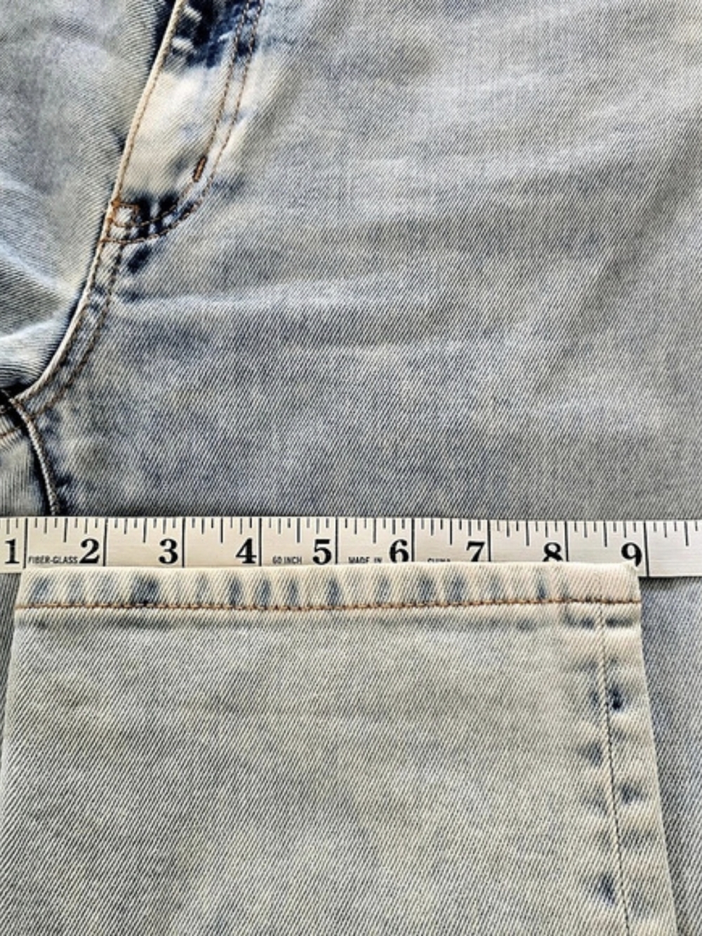 Just Cavalli Women's Straight Leg Jeans Blue Size 26 Like New - Picture 5 of 7